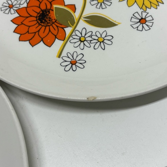 Set of 3 Johnson Bros Ironstone dinner plates in Pasadena pattern - Picture 8 of 11